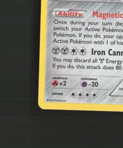 Metagross 49/98 Ancient Origins Cracked Ice Holo Pokemon Card MP - Image 5