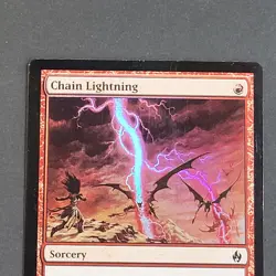 MTG - Chain Lightning - Premium Deck Series: Fire and Lightning - NM, Magic Foil - Image 5