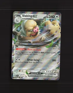 Slaking ex 147/191 Surging Sparks Ultra Rare Holo Pokemon Card NM - Image 1