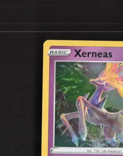 Xerneas 012/025 Celebrations Holo Rare Pokemon Card LP+ - Image 3
