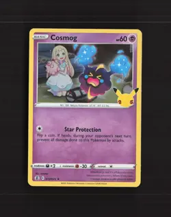 Cosmog 013/025 Celebrations Holo Rare Pokemon Card LP+ - Image 1