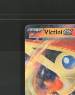 Victini ex 033/197 Obsidian Flames Ultra Rare Holo Pokemon Card LP+ - Image 3