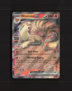 Ninetales ex 038/165 Scarlet & Violet 151 Ultra Rare Holo Pokemon Card NM - Image 1