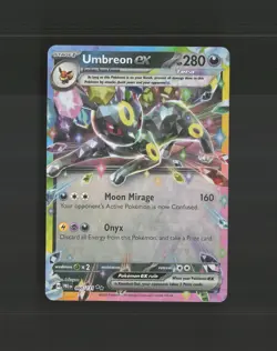 Umbreon ex 060/131 Prismatic Evolutions Ultra Rare Holo Pokemon Card NM - Image 1
