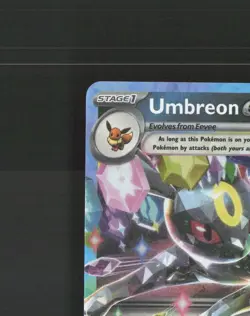 Umbreon ex 060/131 Prismatic Evolutions Ultra Rare Holo Pokemon Card NM - Image 3