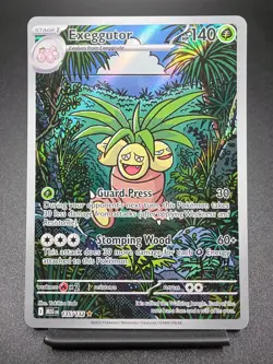 Exeggutor 135/132 Illustration Rare Mega Evolution Pokemon Card - Image 1