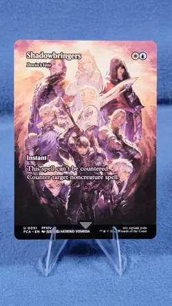 Shadowbringers - Dovin's Veto (Showcase) Mtg Final Fantasy FCA 51 Regular 🔮 C - Image 1