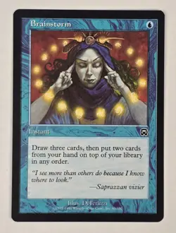 Brainstorm Mercadian Masques Regular NM Ships FAST - Image 1