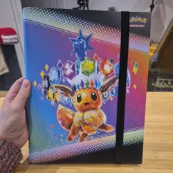 Pokemon Prismatic Evolutions Pokemon Binder (No packs, binder only) - Image 1