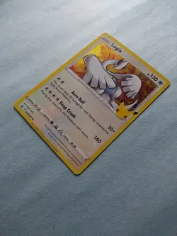 Pokemon TCG Celebrations Lugia 22/25 Holo 25 Years Pack Fresh Pull - Image 3
