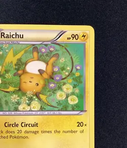 Pokemon TCG Raichu RC9/RC32 Generations Radiant Collection Lightly Played LP - Image 3