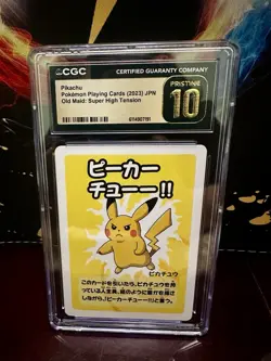 Pikachu Old Maid: Super-High Tension 2023 Pokemon Japanese 10 - Image 1