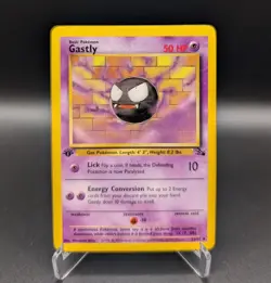 Gastly - 1st Edition - 33/62 Fossil - NM - Pokemon TCG WOTC - Image 1