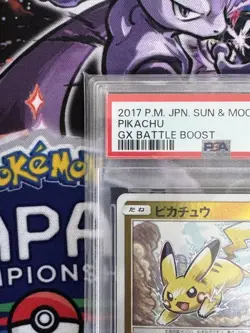 Pokemon Pikachu Mirror GX Battle Boost PSA10 - Image 3