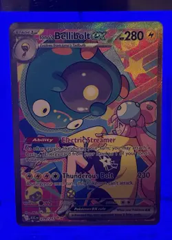 Pokemon Ascended Heroes Ionos Bellibolt EX 279/217 Special Illustration Rare SIR - Image 1