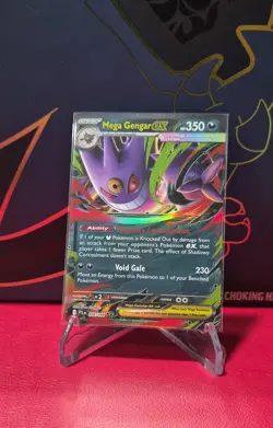 Mega Gengar ex 056/094 – Pokemon TCG M EX Holo – Near Mint – NM - Image 1