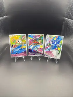 Alola Gen 7 Starters First Partner Illustration Collection Promos Pokemon 1 - Image 1