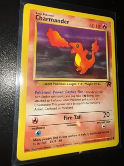 Pokemon TCG Charmander 50/82 Team Rocket Series LP - Image 2