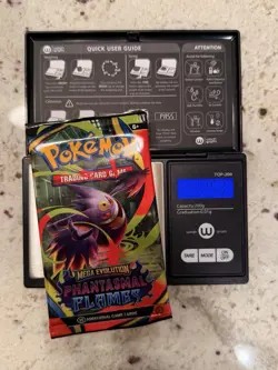 VERY HEAVY!! (22.53g) Pokemon Phantasmal Flames – Factory Sealed Booster Pack! - Image 1