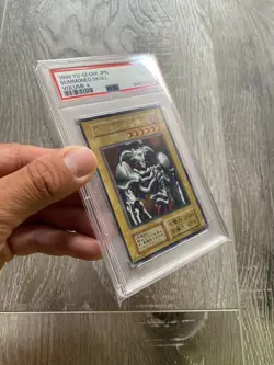 PSA 9 Yu-Gi-Oh! Card Japanese 1999 SUMMONED SKULL Volume 4 - Image 3