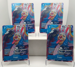 Buggy Playset - P-084 x4 - Starter Deck 25 Reprint - One Piece TCG - English - Image 1