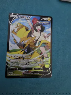 Pokemon TCG Zeraora v Silver Tempest Trainer Gallery Ultra Rare Card TG16/TG30 - Image 1