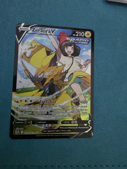 Pokemon TCG Zeraora v Silver Tempest Trainer Gallery Ultra Rare Card TG16/TG30 - Image 2