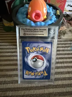 Pokemon Base Set Charizard Holo Rare Card 4/102 1999 Authentic Bgs 8 - Image 2