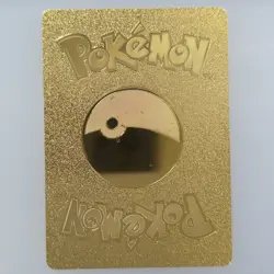 Pokemon Pikachu VMAX Gigantamax 310hp Gold Foil Fan Art Collector Card Rainbow - Image 2