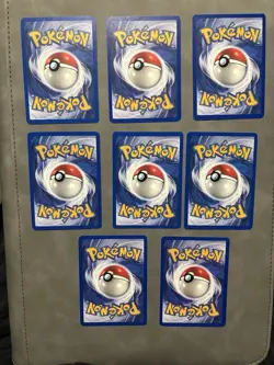 Pokemon TCG Team Rocket Card Lot Dark Persian, Dark Machoke, Psyduck, 8 Cards - Image 2