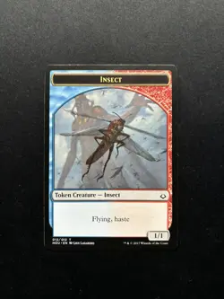 Insect x3 TOKEN MtG ENGLISH Hour of Devastation - Image 1