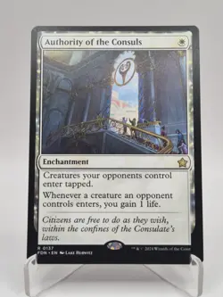 Authority of the Consuls (FDN 137) - MTG: Foundations - NM/M - Image 1