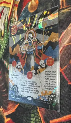 Urza's Saga Halo Foil NM SLC Secret Lair Countdown Kit Encyclopedia MTG - Image 3