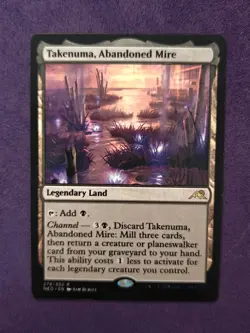 MTG Takenuma, Abandoned Mire Kamigawa: Neon Dynasty 278/302 Regular Rare - Image 1