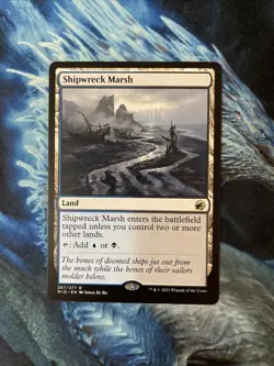 MTG Shipwreck Marsh Innistrad: Midnight Hunt 267/277 Regular Rare - Image 1