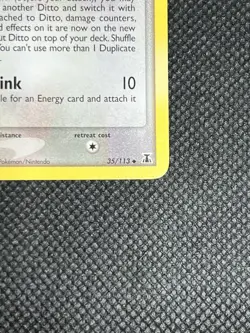 Ditto 35/113 Delta Species Yuka Morii Uncommon Pokemon TCG - Image 5