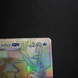 Gyarados GX 112/111 Rainbow Secret Rare Full Art Pokemon Crimson Invasion NM/LP+ - Image 5