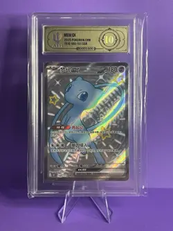 Pokemon Mew EX 188/151 SSR Shiny Full Art S-Chinese 151C APH Gold 10 - Image 1