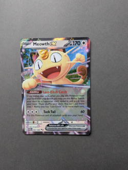 Pokemon TCG Meowth Ex 062/088 Perfect Order Double Rare English - Image 1