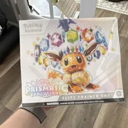 Pokemon Prismatic Evolutions Elite Trainer Box (Factory Sealed) - Image 1