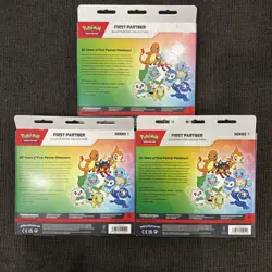 Pokemon First Partner Illustration Collection Series 1 - Lot of 3 Sealed Boxes - Image 2