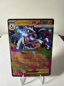 Mega Charizard X ex 029 Pokemon TCG ME: Mega Evolution Promo NM - Image 1