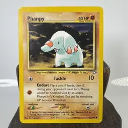 Pokemon TCG Phanpy Neo Genesis #43/111 Unlimited Uncommon MP - Image 1
