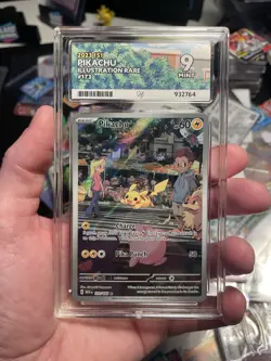 Pikachu 173/165 S&V 151 Illustration Rare *English* - ACE 9 MINT Pokemon TCG - Image 1