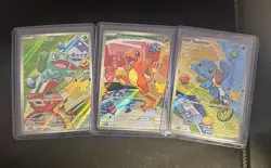 Pokemon 30th First Partner Promo Set - Charmander Squirtle Bulbasaur - Image 1