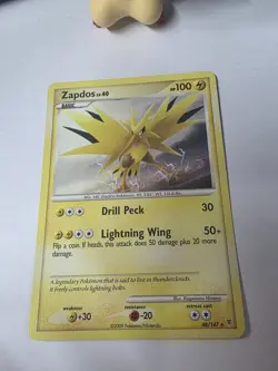 Pokemon TCG Zapdos Supreme Victors 48/147 Regular Rare MP. - Image 2