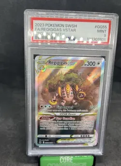 Pokemon TCG Regigigas Vstar GG55/GG70 Crown Zenith Galarian Gallery PSA 9 - Image 3
