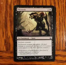 PHYRESIS x1 mtg NM Mirrodin Besieged 1 Common - Image 1