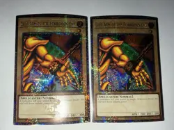 Yu-Gi-Oh Left Arm Of The Forbidden One Mp24-En005 Quarter Century Rare - Image 1