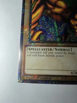 Yu-Gi-Oh Left Arm Of The Forbidden One Mp24-En005 Quarter Century Rare - Image 2